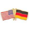 USA & Germany Flag Pin